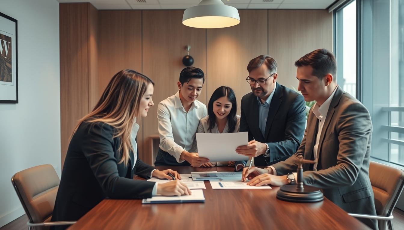 Property settlement documents and transfer review